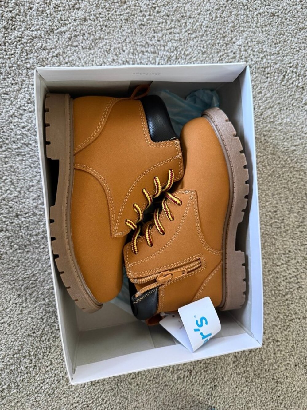 Brand new carters boys size 12 - boots